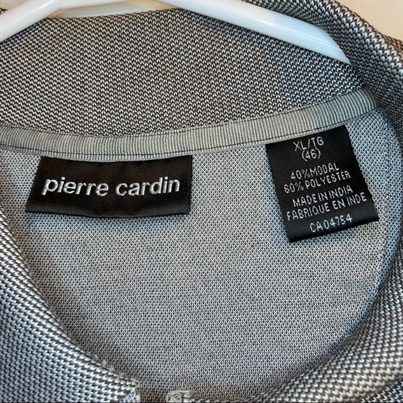 Pierre Cardin Gray Short Sleeved Polo - Picture 5 of 7